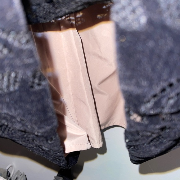 🌹NWT: TOMMY HILFIGER SHEATH LACE SLEEVELESS ROUND NECK DRESS - Picture 6 of 12